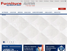 Tablet Screenshot of mattressmiles.com